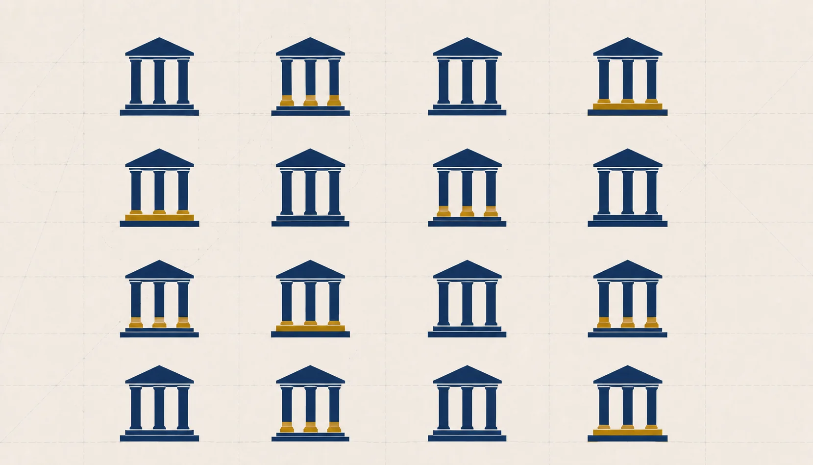 Motif architectural répété illustrant les questions fréquentes sur l'IFI