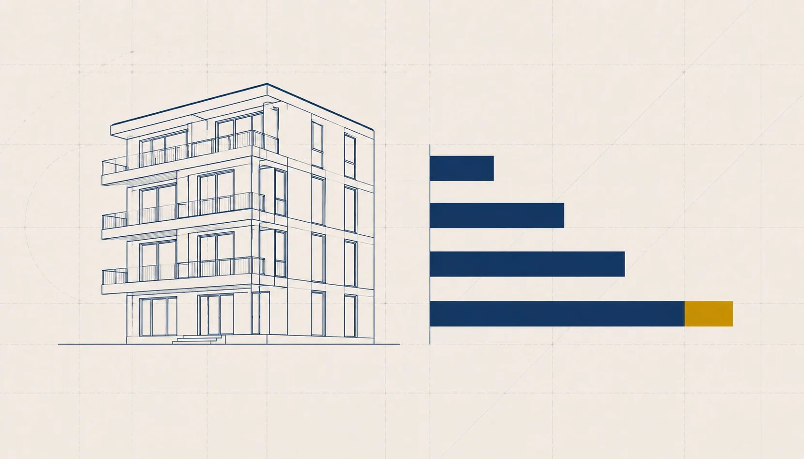 Immeuble locatif moderne illustrant la fiscalité de l'investissement locatif